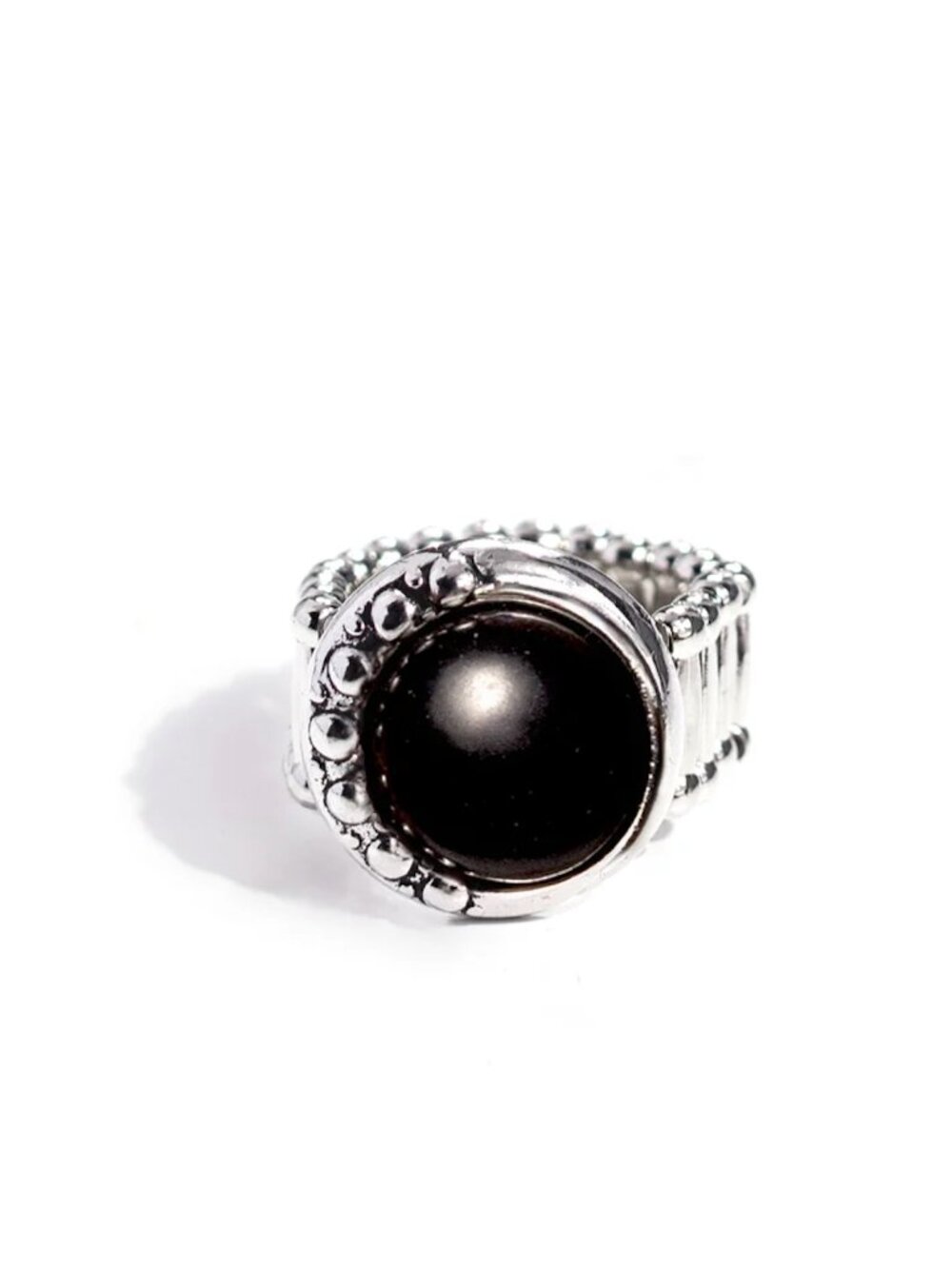 Paparazzi Rural Route Black Ring